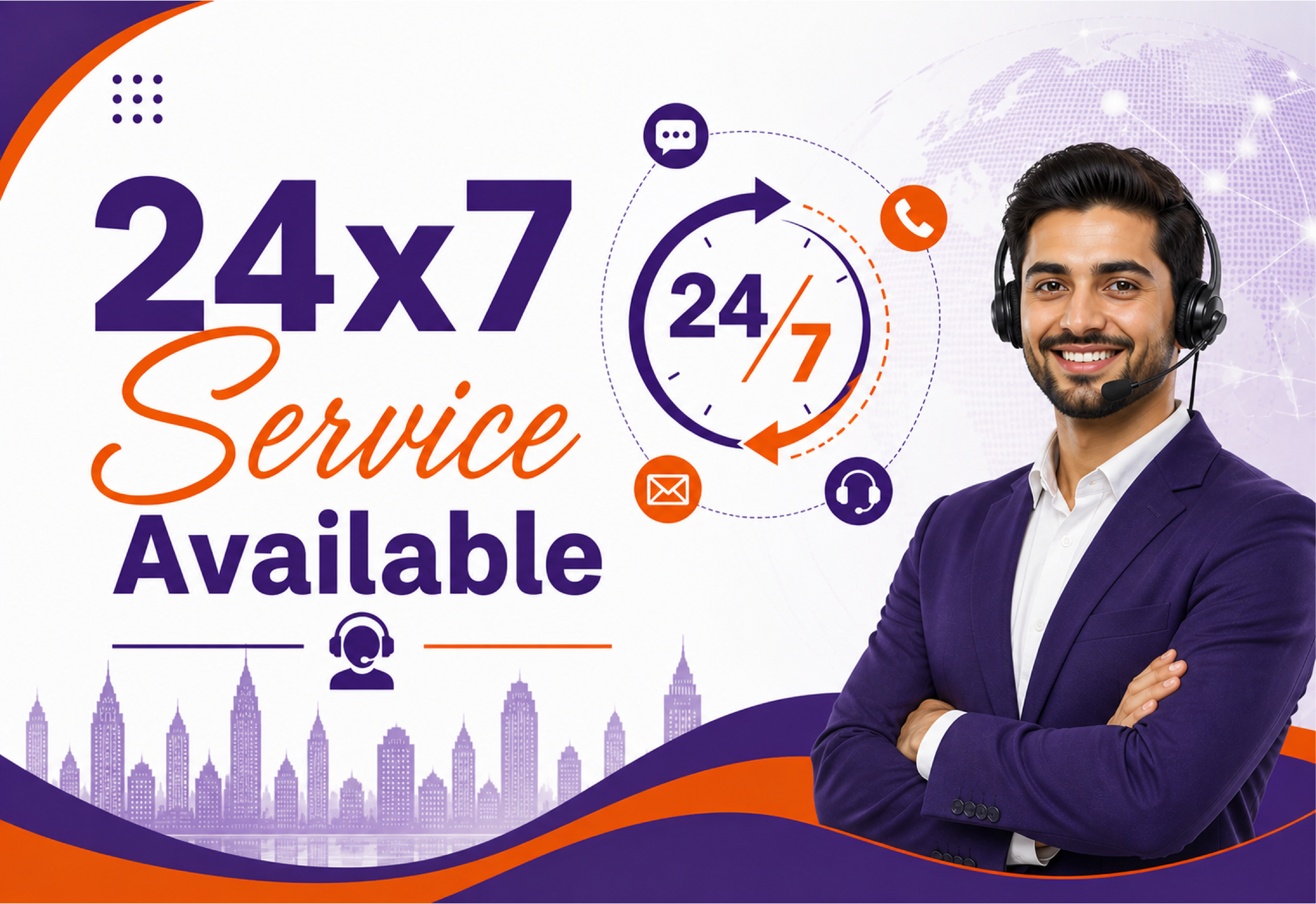 24x7 Service Available
