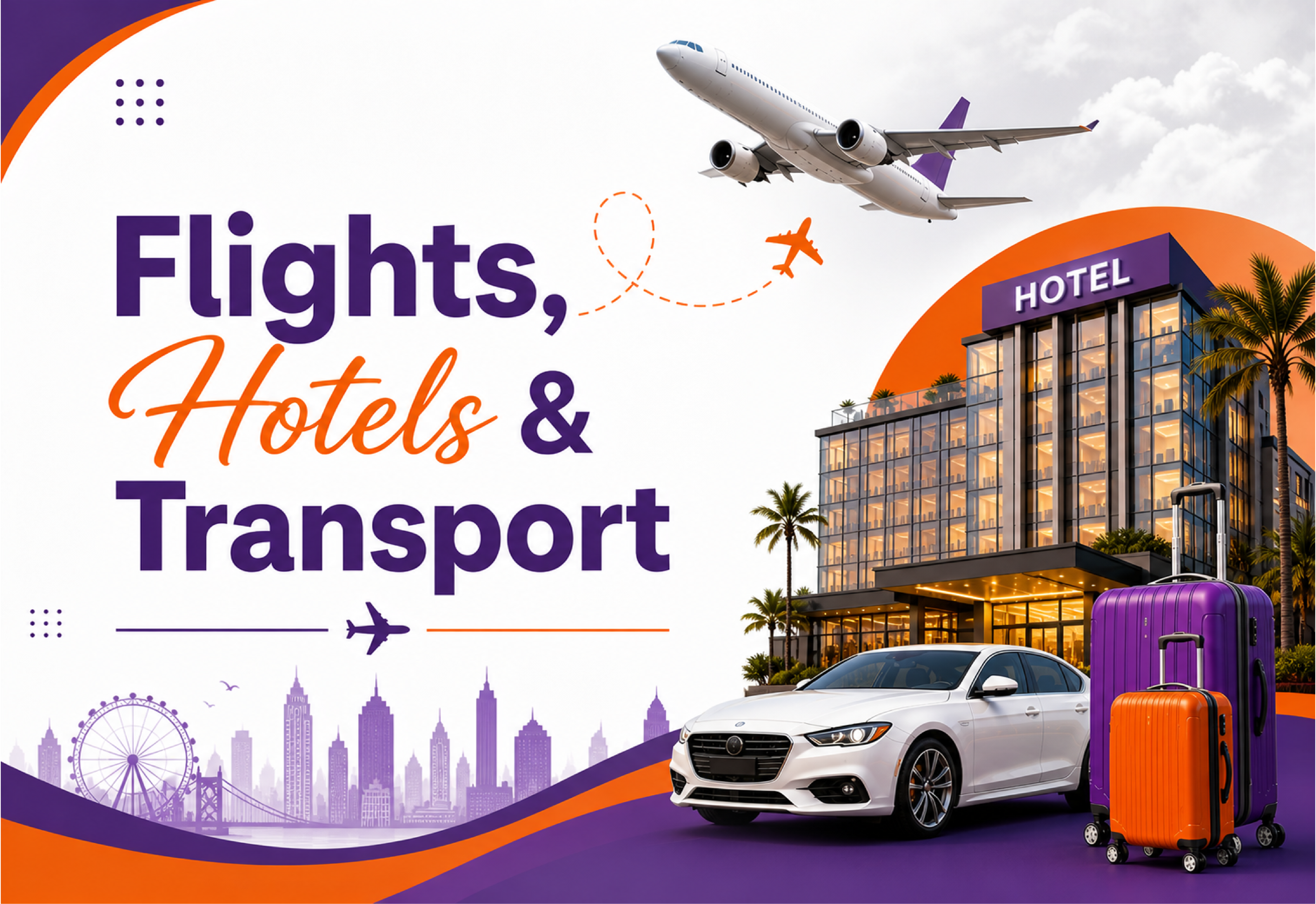 Flights, Hotels & Transport Services